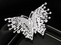 Beautiful Rhinestone Butterfly Brooch Butterfly Pin Butterfly Jewelry