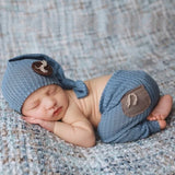 New Born Baby Boy Photo Prop