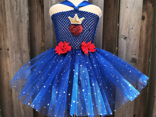 3 pcs set-Royal Blue Dress Evie Tutu Dress Halloween Costume Evie Desc MELODYLINEN 3 pcs set-Royal Blue Dress Evie Tutu Dress Halloween Costume Evie Desc MELODYLINEN