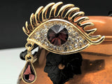 Evil eye brooch Evil eye pin Dali's Eye pin Dali's Eye brooch