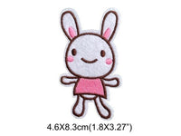 Bunny iron on patch Easter iron on patch rabbit iron on patch