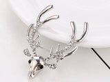 Christmas Reindeer Brooch Christmas Brooch Pin