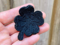 Hand beaded Four leaf clover brooch St. Patrick's Day rhinestone brooch lucky clover brooch Shamrock pin mother's day gift gift for her