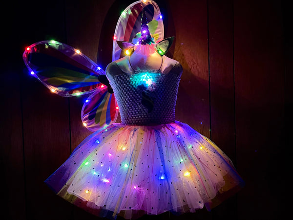 Unicorn led dress Unicorn light up tutu dress – MELODYLINEN